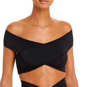 Oye swimswear criss cross top